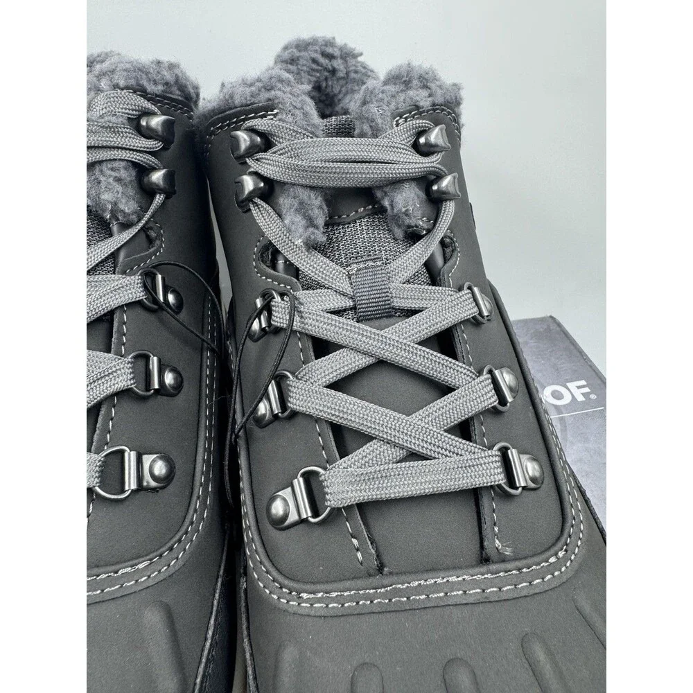 Weatherproof Men's Gray Slope Size 12 Lace-Up Sneaker Boot New